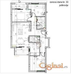 ~ Četvorosoban stan sa PDV-om na Podbari ~